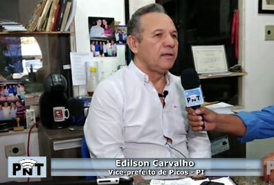  EDILSON Carvalho, vice-prefeito de Picos, falou à reportagem sobre a compra da Policlínica e atuação do governador Wellington Dias na região