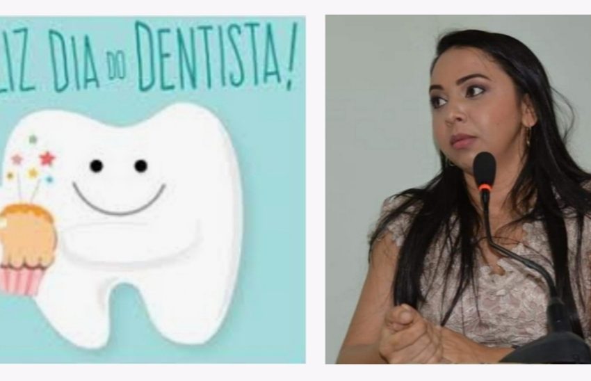  ESTAMOS a parabenizar a todos os dentistas no seu Dia, através da Dra. Jozete Carvalho