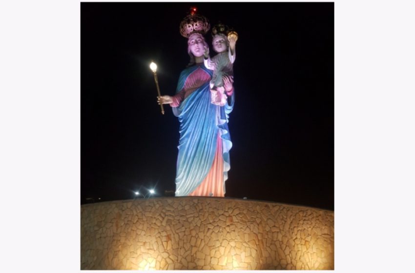  IMAGEM de Nossa Senhora da Penha – estátua mais bonita do Brasil – será inaugurada nesta quarta-feira (23), em Campos Sales