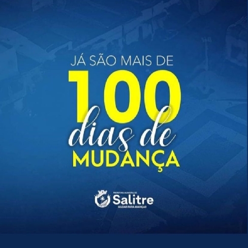  SALITRE: são visíveis os avanços que se vê na gestão “Mudar Para Avançar” do prefeito Dodó de Neoclides, nos 100 dias de Governo