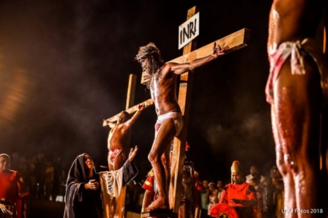  NOVA Ceasa recebeu espetáculo “A Paixão de Cristo” no domingo, 10 de abril