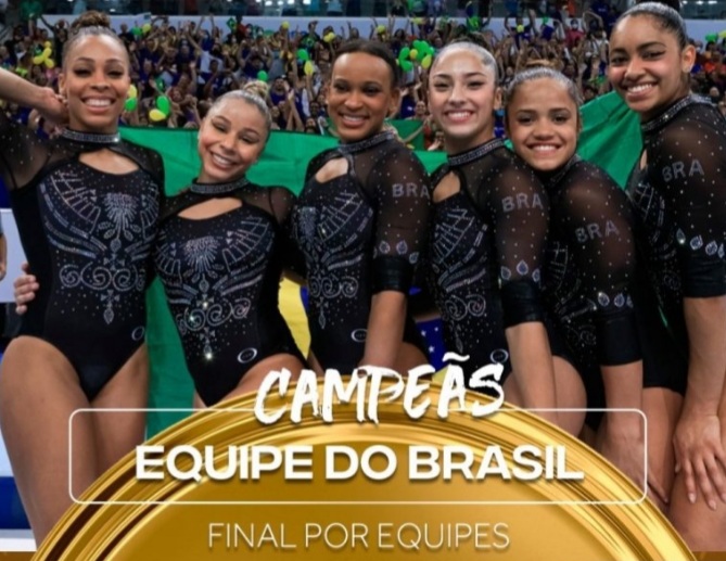  BRASIL supera Estados Unidos: pela 1ª vez ginásticas conquistam ouro no Pan-Americano