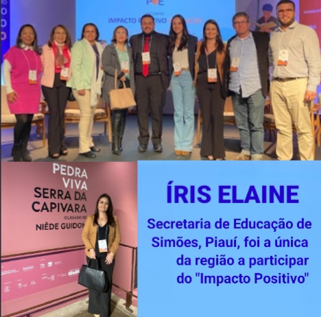  Secretária de Educação de Simões, Piauí, foi a única da região a participar do “Impacto Positivo”