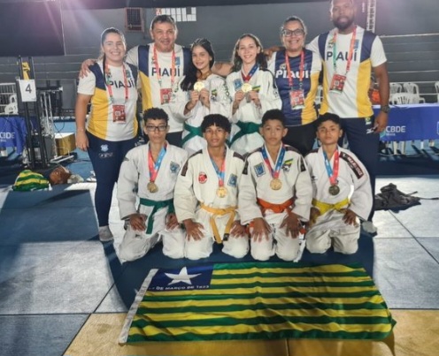  Piauí brilha com seis medalhas de ouro no primeiro dia dos Jogos Escolares Brasileiros