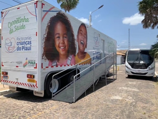  Carretinha da Saúde já atendeu mais de 7.500 crianças no Piauí