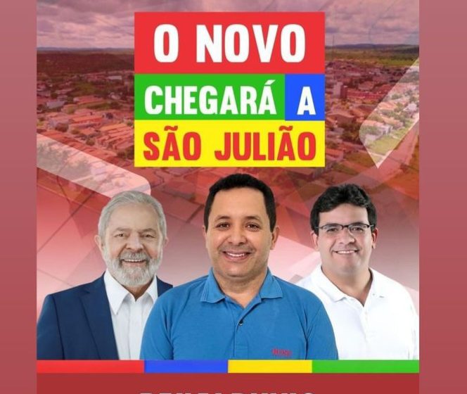  Mais uma pré-candidatura a prefeito anunciada; Renaldinho vem com a força e o querer do povo de São Julião