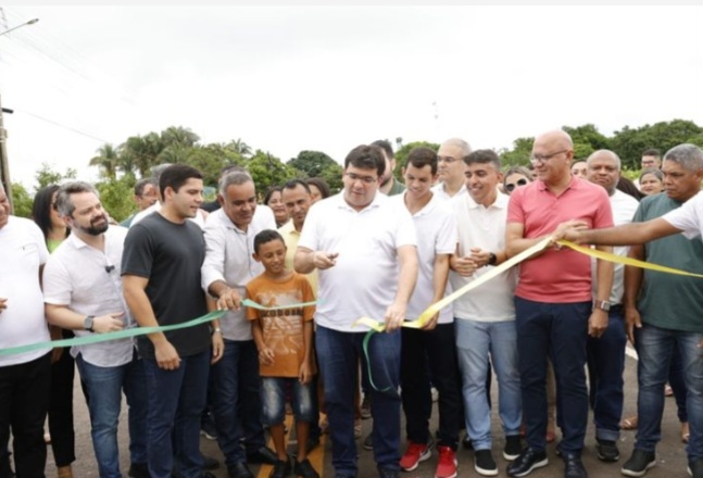 Governador inaugura trecho de rodovia, visita escola e libera mais de R$ 2 milhões para obras em Lagoa Alegre